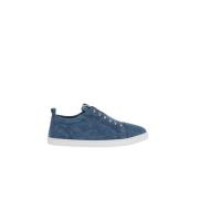 Denim Kalveskind Sneakers Made in Italy