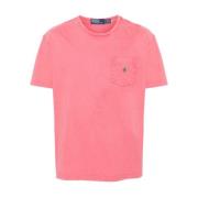 Rød Polo T-shirt