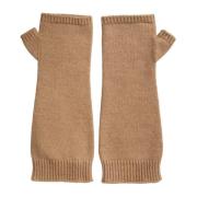 Luksus Cashmere Fingerløse Handsker