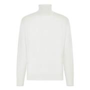 Merino uld polo hals jumper