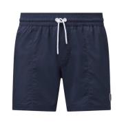 Moderne badeshorts med elastisk talje