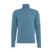 Merino Cashmere Strik Turtleneck Sweater