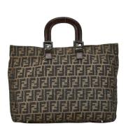 Pre-owned Canvas fendi-tasker