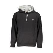 Slim Hooded Fleece Sweatshirt - Sort