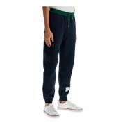 Farveblok Fleece Joggers Stilfuldt Design