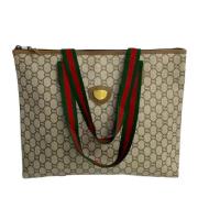 Pre-owned Canvas gucci-tasker