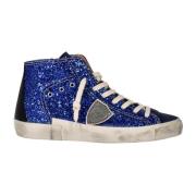 Bl Glitter High Top Sneakers