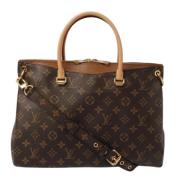 Pre-owned Canvas louis-vuitton-tasker