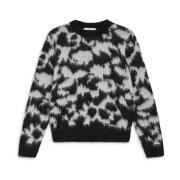 Blomstret Sweater