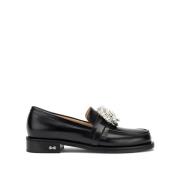 Klassiske Sorte Loafers