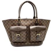 Pre-owned Canvas louis-vuitton-tasker