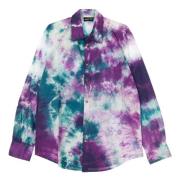 Tie Dye Langærmet Skjorte Multifarvet