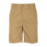 Beige Chino Bermuda Shorts