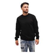 Sort Herre Sweater EA7 Stil