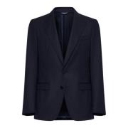 Elegant Herre Uld Blazer