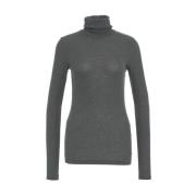 Grå Turtleneck Strik AW24