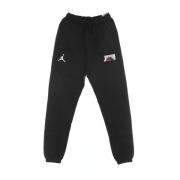 Sporty Fleece Tracksuit Bukser Sort/Hvid