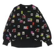 Kærlighed Crewneck Sweatshirt All Over Print