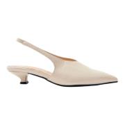 Eros Creme Læder Pumps