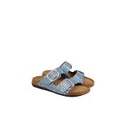 Læder Memory Gel Sandal Tøfler