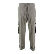 Uldblanding Twill Cargo Bukser