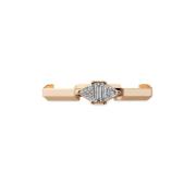 YBC744971001 - Oro Rosa 18kt, Diamanter - Link to Love ring i 18kt pink guld