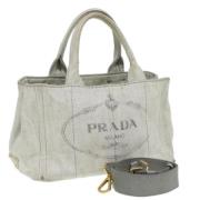 Pre-owned Canvas prada-tasker