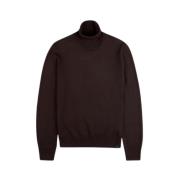 Turtleneck Uldstrik Sweater