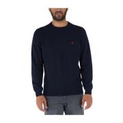 Herre uldblandet crewneck sweater