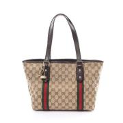 Pre-owned Canvas gucci-tasker