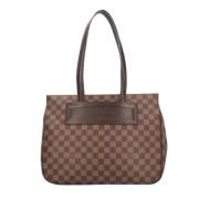 Pre-owned Canvas louis-vuitton-tasker