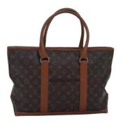 Pre-owned Canvas louis-vuitton-tasker