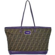 Pre-owned Canvas fendi-tasker