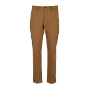 Brun Chino Bukser Slim Fit