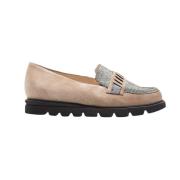 Taupe Pixel Loafers til kvinder