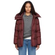 CORDUROY BELTED PUFFER JAKKE