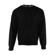 Navy Uld Herre Sweater