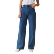 High Rise Wide Jeans