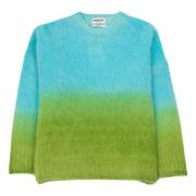 Gradient Effekt Strik Pullover Sweater