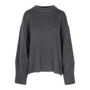 Uld Cashmere Sweater Slouchy Stil