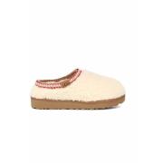 Beige Sandaler med Tasman Flet