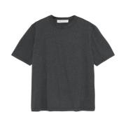 Mørkegrå Melange Oversized T-shirt