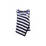 Stribet Tank Top Jersey Bomuld