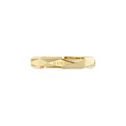 YBC662177001 - 18kt gult guld - Link to Love studded ring i 18kt gult guld