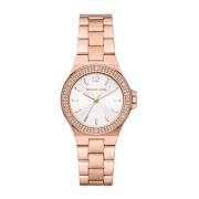 Elegant Rose Gold Analog ur med Rhinestone