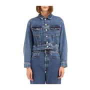 Vintage Stone Wash Denimjakke