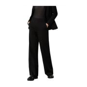 Barcellona Wide Leg Trousers Sort