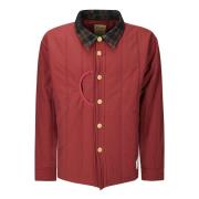 Puffer Button Up Shirt