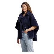 Quiltet Navy Elin Jakke