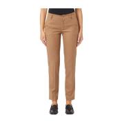 Brun Slim Fit Chino Bukser